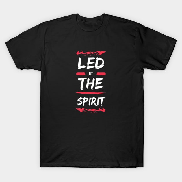 Led by the Spirit | Christian T-Shirt by All Things Gospel